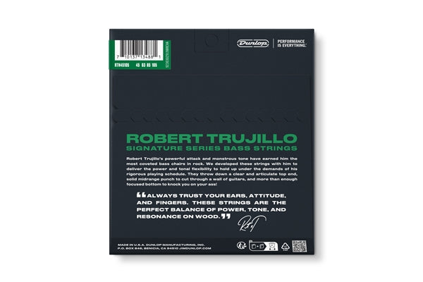 Dunlop RTN45105 Robert Trujillo Nickel Wound 45-105