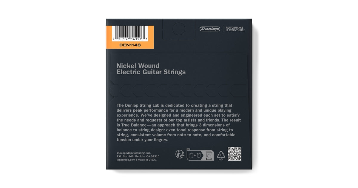 Dunlop DEN1148 Nickel Wound 11-48 Medium