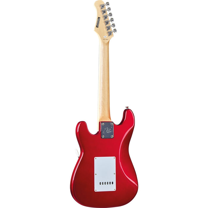 Eko Guitars S-100 3/4 Chrome Red