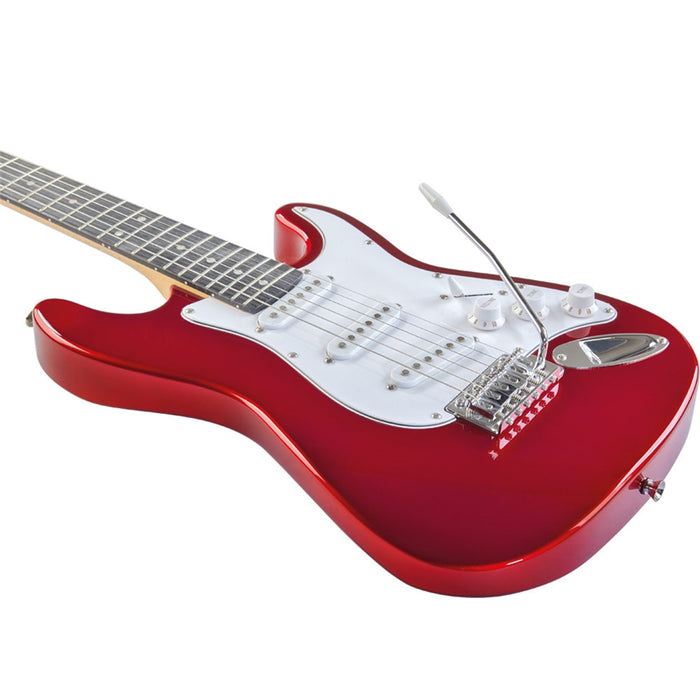 Eko Guitars S-100 3/4 Chrome Red