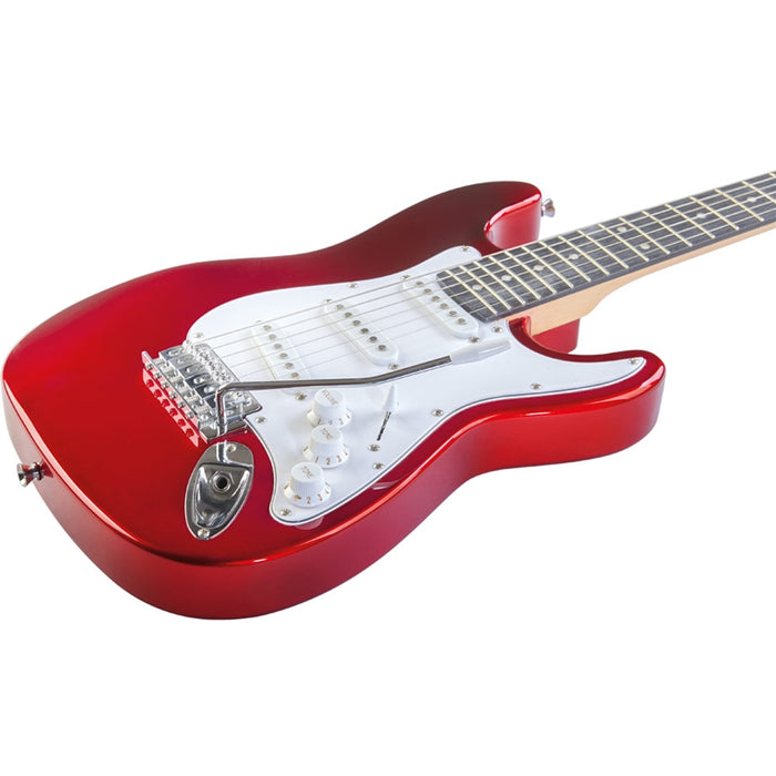 Eko Guitars S-100 3/4 Chrome Red