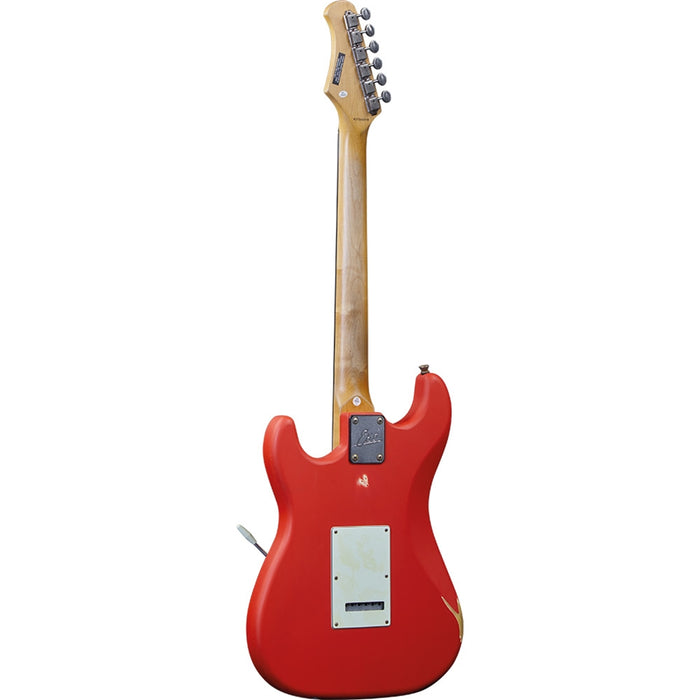 Eko Guitars S-300 Relic Fiesta Red