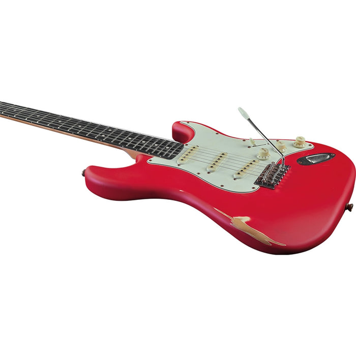 Eko Guitars S-300 Relic Fiesta Red