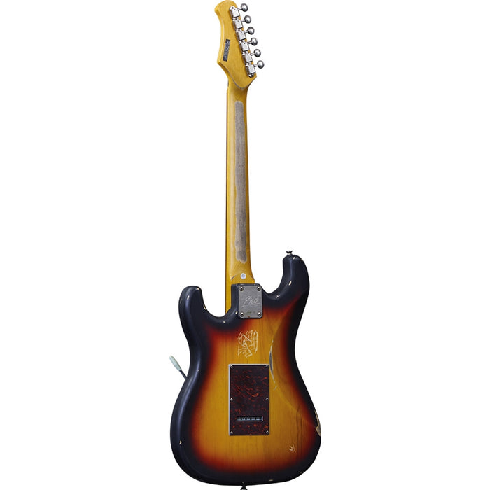 Eko Guitars S-300 Relic Sunburst