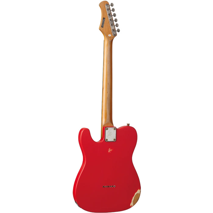 Eko Guitars VT-380 Relic Fiesta Red