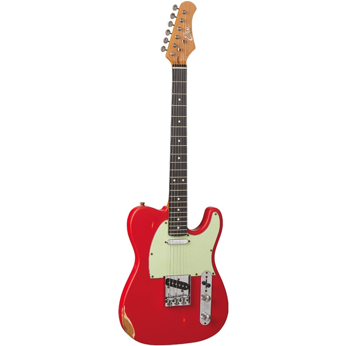 Eko Guitars VT-380 Relic Fiesta Red