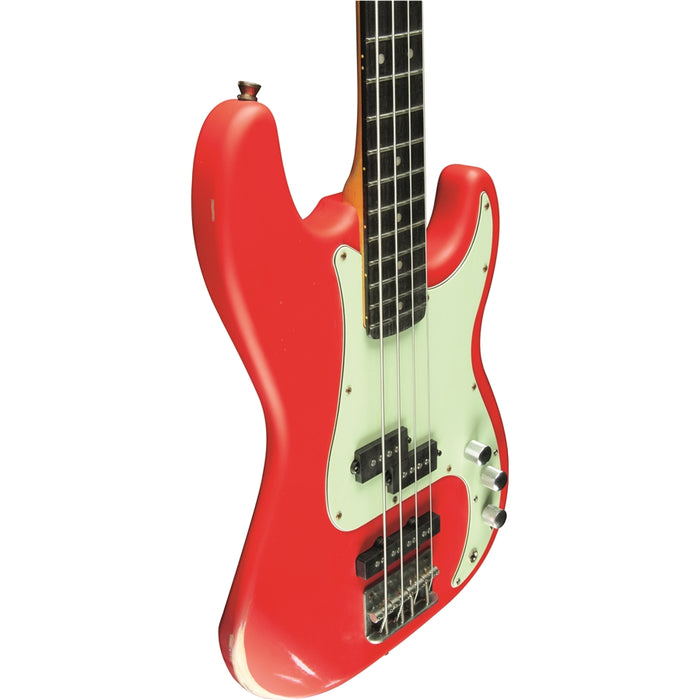 Eko Guitars VPJ-280 Relic Fiesta Red