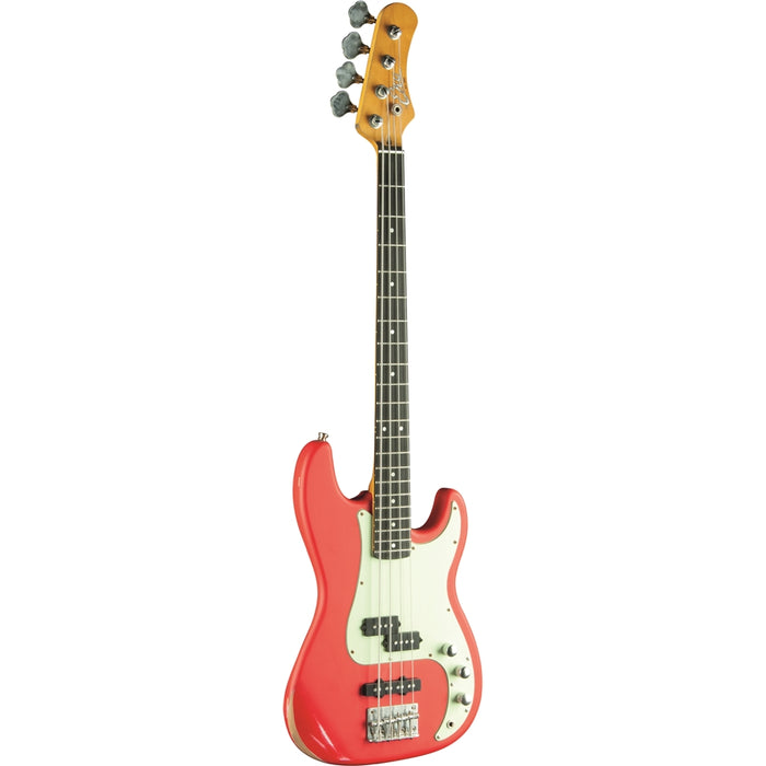 Eko Guitars VPJ-280 Relic Fiesta Red