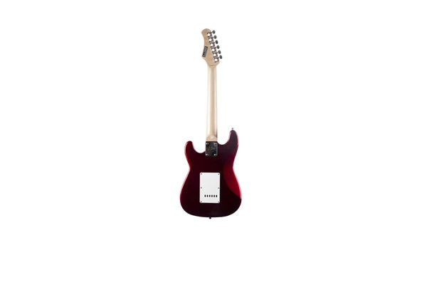 Eko Guitars ST-100 3/4 Chrome Red