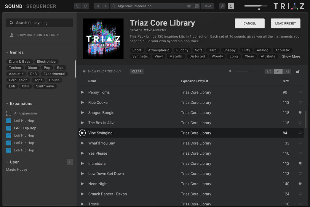 Wave Alchemy Triaz