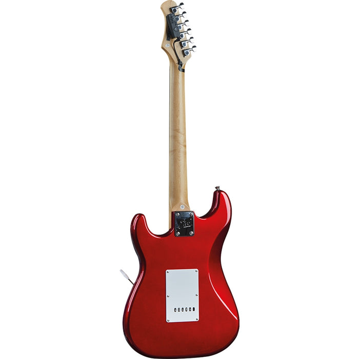 Eko Guitars S-300 Chrome Red Visual Note