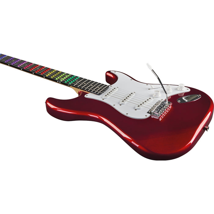 Eko Guitars S-300 Chrome Red Visual Note