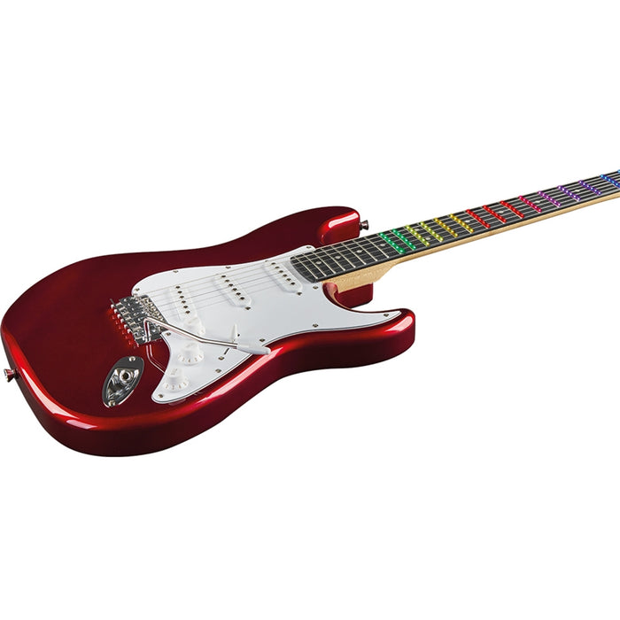 Eko Guitars S-300 Chrome Red Visual Note