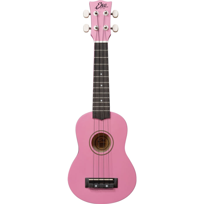 Eko Guitars Uku Primo Ukulele Soprano Pink