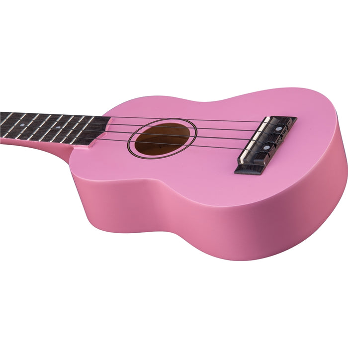 Eko Guitars Uku Primo Ukulele Soprano Pink