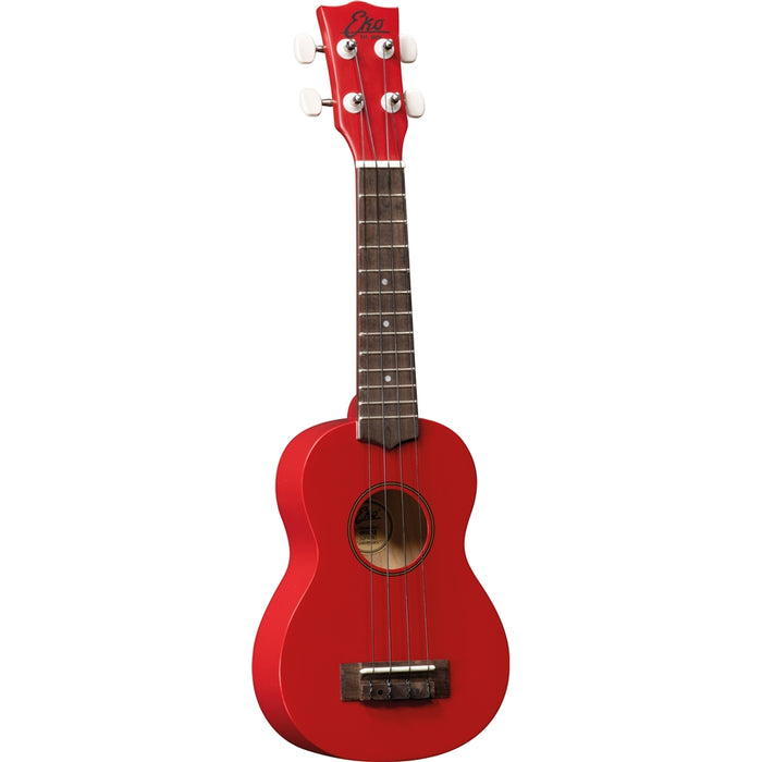 Eko Guitars Uku Primo Ukulele Soprano Red