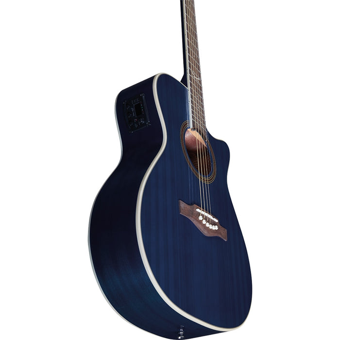 Eko Guitars NXT A100ce See Through Blue