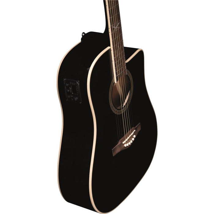 Eko Guitars NXT D100ce See Through Black