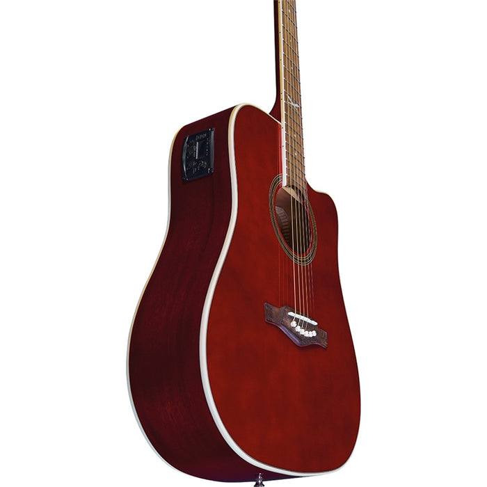 Eko Guitars NXT D100ce See Through Red