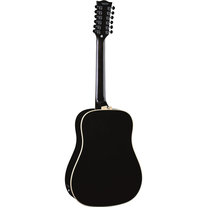 Eko Guitars NXT D100e XII See Through Black