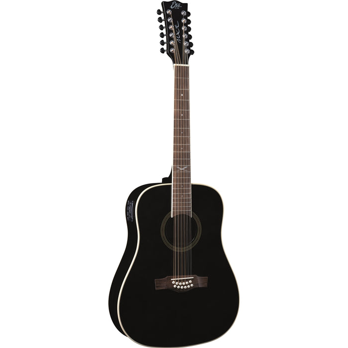 Eko Guitars NXT D100e XII See Through Black