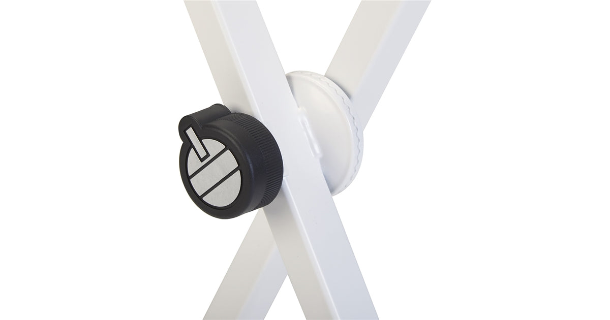 Quik Lok T10-WH Supporto Tastiera a ""X"" Bianco