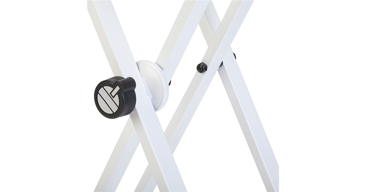 Quik Lok T20-WH-BB Supporto Tastiera a ""X"" Bianco