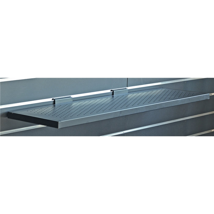 Quik Lok SBS/649L Mensola Lunga Traforata per Pannelli Espositori Slatwall