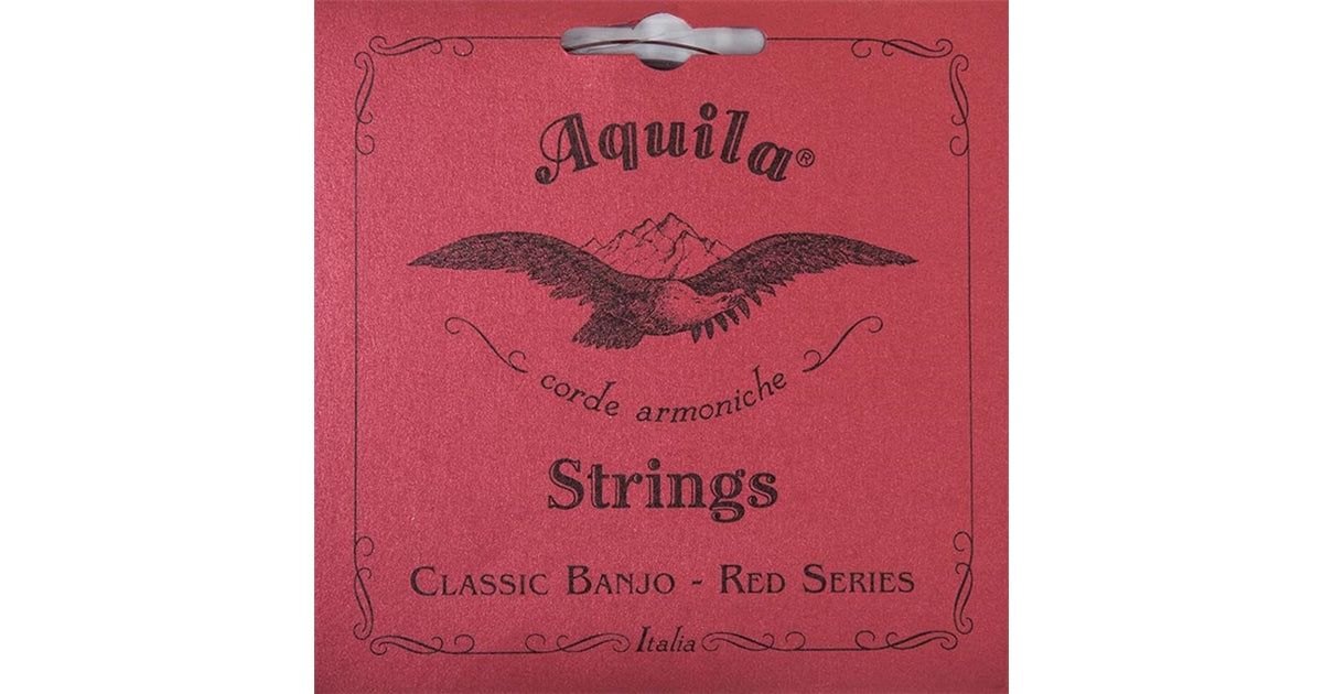 Aquila 12B RED SERIES Banjo Set, dcgCg'