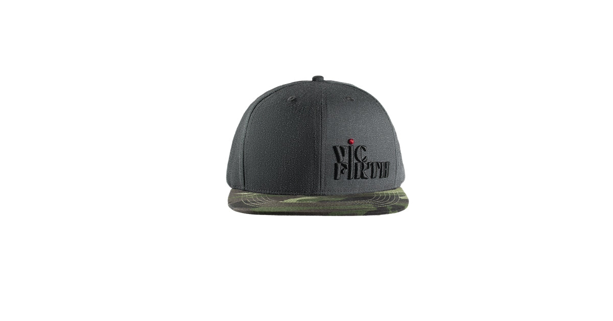 Vic Firth VAHC0022 - Gray Camo 6 P Snapback Hat