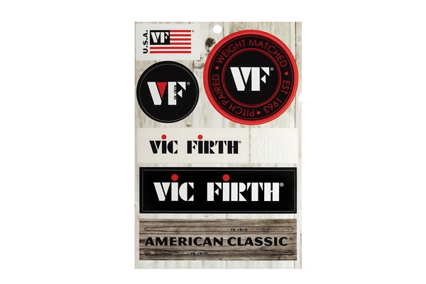 Vic Firth VFSTSHEET - Vinyl Sticker Sheet