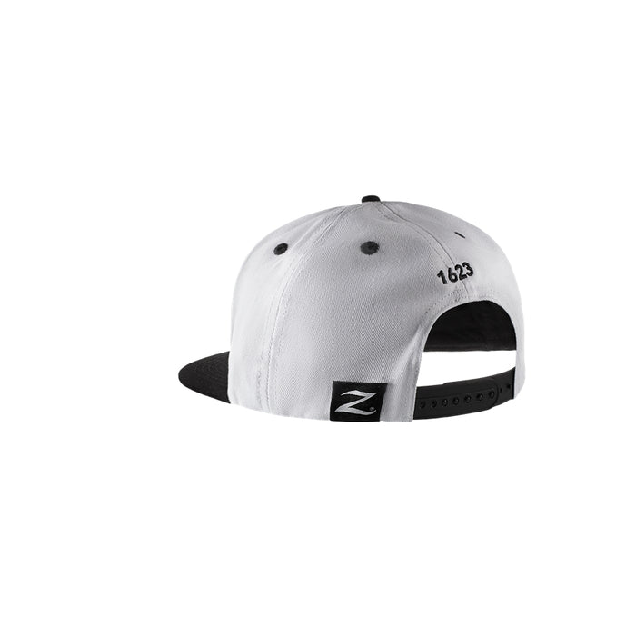 Zildjian ZAHC0022 - White 6 Panel Snapback Hat