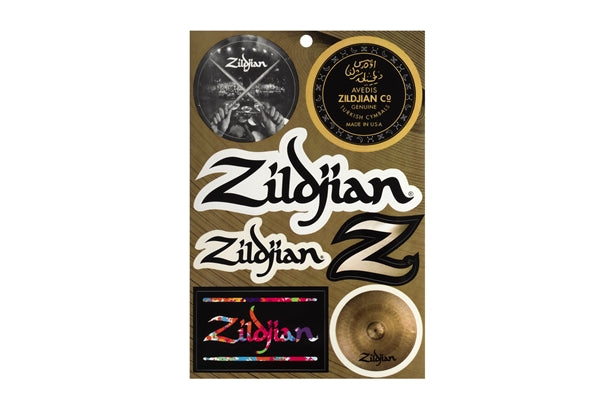 Zildjian ZSTSHEET - Zildjian Vinyl Sticker Sheet