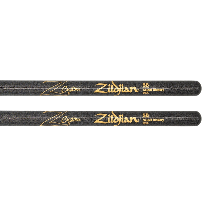 Zildjian Z Custom LE Drumstick Collection 5B Black Chroma, Wood Tip