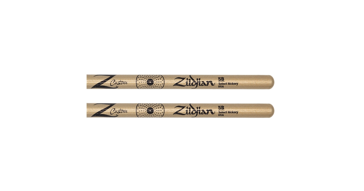 Zildjian Z Custom LE Drumstick Collection 5B Gold Chroma, Nylon Tip