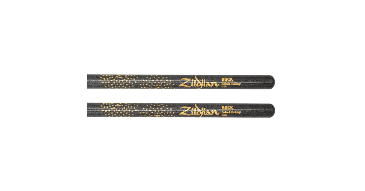 Zildjian Z Custom LE Drumstick Collection ROCK Black Chroma, Nylon Tip