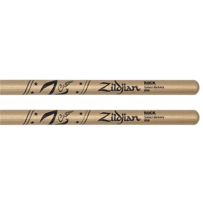 Zildjian Z Custom LE Drumstick Collection ROCK Gold Chroma, Wood Tip