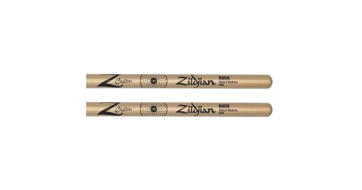 Zildjian Z Custom LE Drumstick Collection ROCK Gold Chroma, Nylon Tip