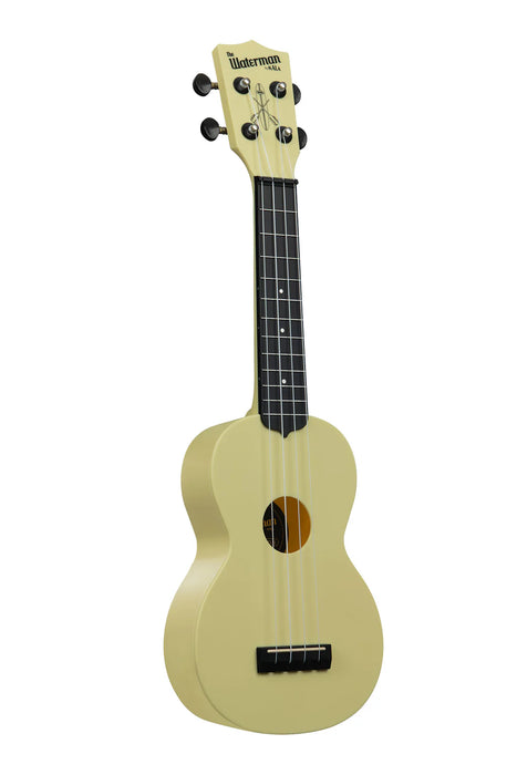 Kala KA-R-WMG-YL-S - ''Beach'' - ukulele soprano Starlight Yellow (Glow in the Dark), Recycled - c/borsa