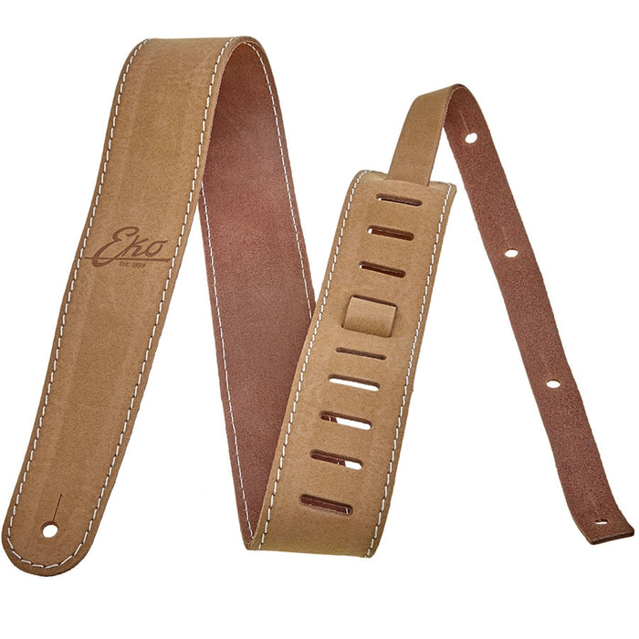 Eko Guitars GBU Strap Leather Brown