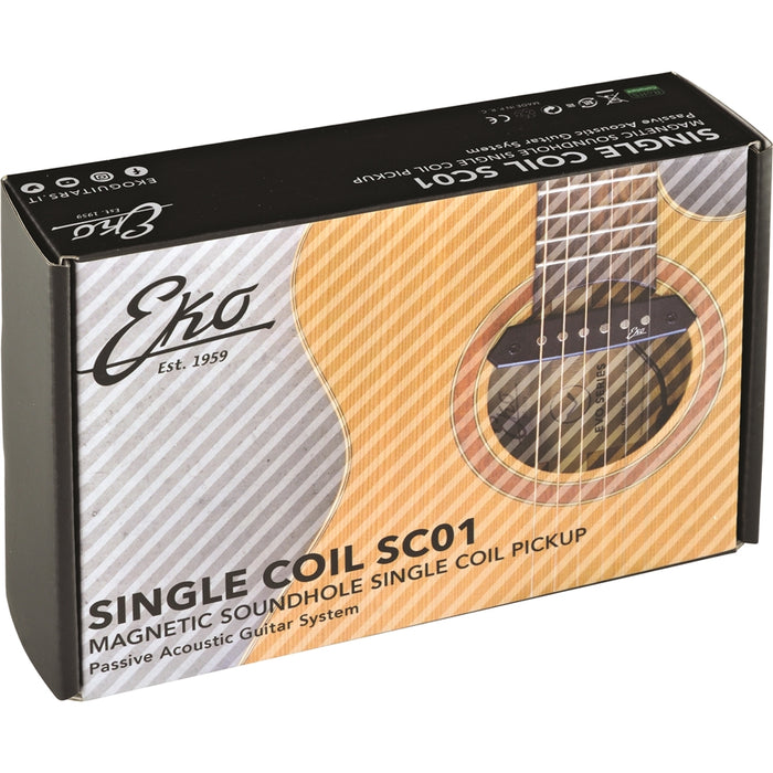 Eko Guitars SC01 Magnetic Soundhole Single coil