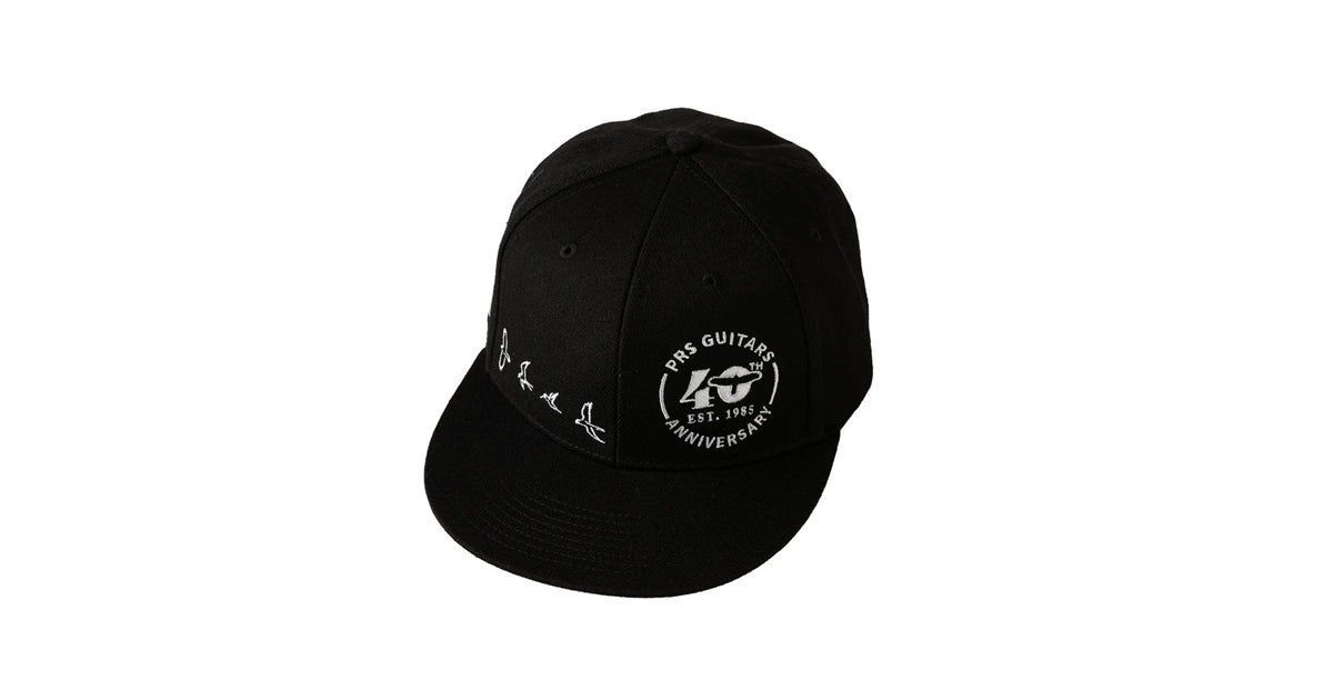 PRS 40th Anniversary Baseball Hat Black