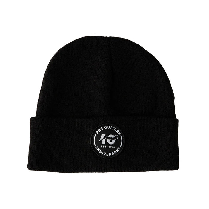 PRS 40th Anniversary Logo Cuffed Beanie Black