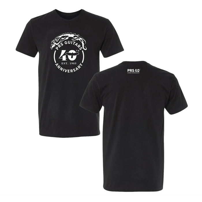 PRS 40th Anniversary Dragon Tee Black S