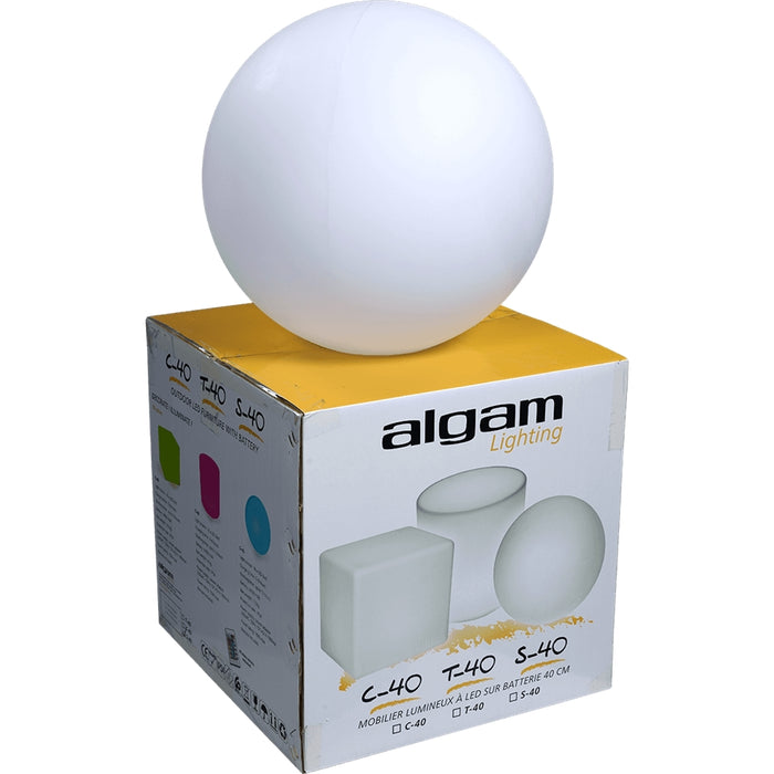 Algam Lighting S-40 Sfera Luminosa Decorativa 40 cm