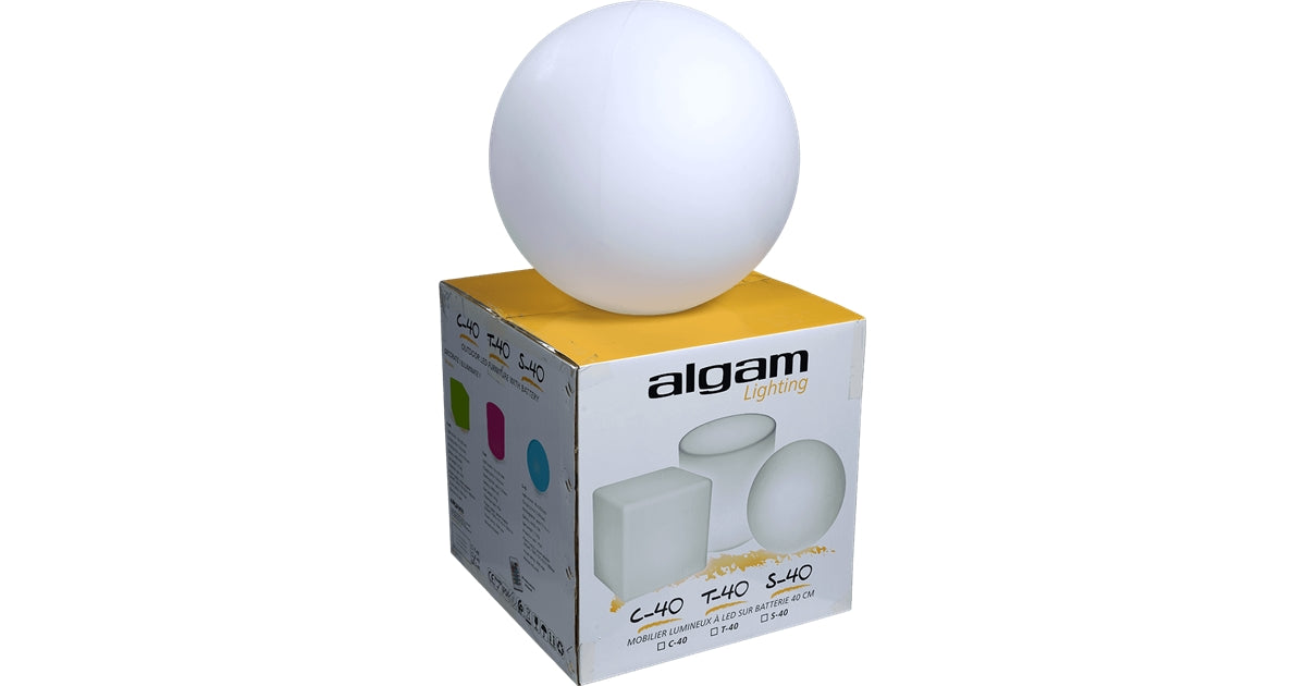 Algam Lighting S-40 Sfera Luminosa Decorativa 40 cm