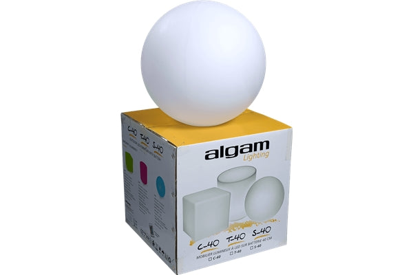 Algam Lighting S-40 Sfera Luminosa Decorativa 40 cm