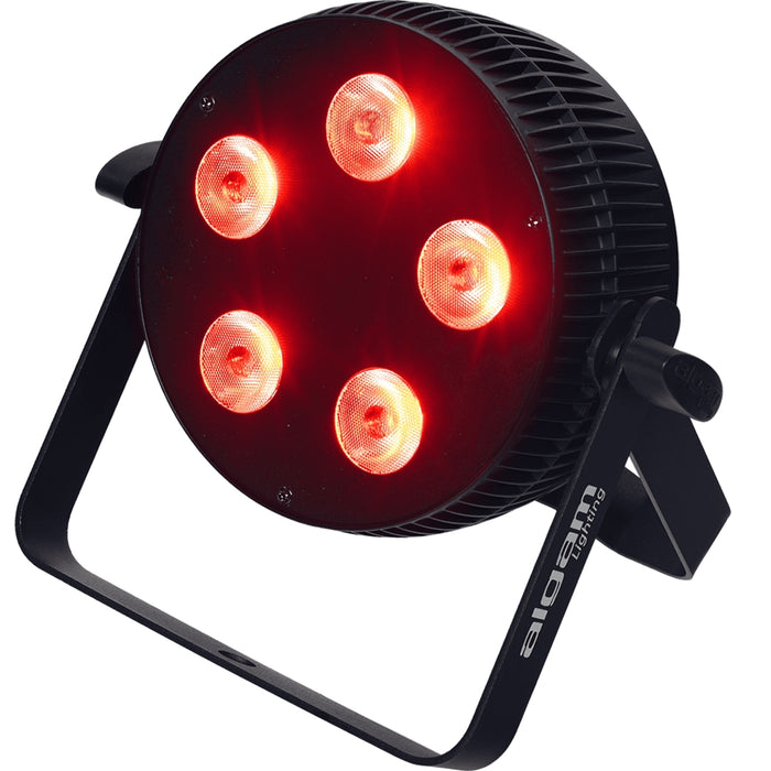 Algam Lighting SLIMPAR-510-QUAD Proiettore Par LED 5 x 10W RGBW