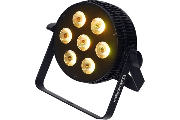 Algam Lighting SLIMPAR-710-HEX Proiettore Par LED 7 x 10W RGBWAU