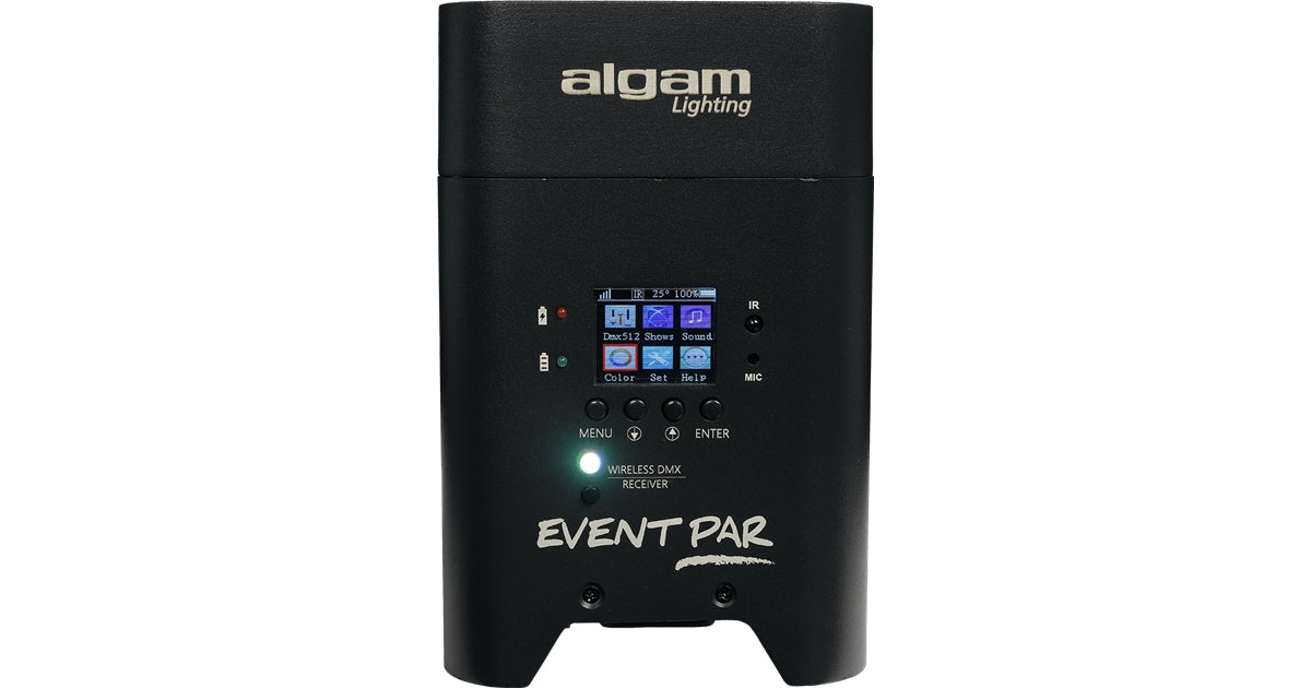 Algam Lighting EVENTPAR Par DMX a Batteria